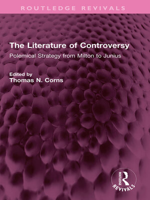 cover image of The Literature of Controversy
